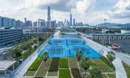 大湾区最大的“屋顶花园”：深圳湾体育训练基地
